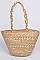 Trendy Straw Tote Bag