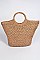 Fashion Crochet Basket Bag