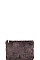 FASHION SOFT FUR FLUFFY SIDE CLUTCH WITH LONG STRAP