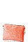 Puff Ball Details Lovely Clutch with Two Straps