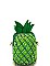 Trendy 2in1 Pineapple Clutch Crossbody with Long Chain JY-PPC-6237