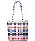 MULTI-BEADS HOLLOW TOTE BAG