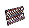 STYLISH HIGHLIGHT SEQUIN CLUTCH