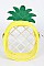 Adorable Clear Pineapple Clutch