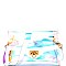 PPC5907-LP Hologram Clear Flip-lock Retro Satchel