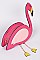 Classic Flamingo Design Clutch