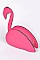 Classic Flamingo Design Clutch