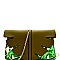 Fashionable Palm Tree Inspired Clutch Green MH-PPC6193
