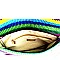 Multi-Color Woven Straw Envelope Clutch MH-PPC6443