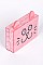 Cute Box with Cat Design Clutch