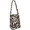 LEOPARD PRINT BOX SATCHEL