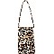 LEOPARD PRINT BOX SATCHEL