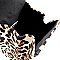 LEOPARD PRINT BOX SATCHEL