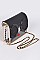 Transparent Lips Accent Style Clutch