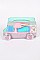Holographic Ice Cream Truck Clutch