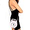 ALARM CLOCK FIGURE CROSS BODY BAG