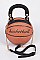 Sporty Basketball Clutch