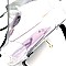 MEDIUM TRANSPARENT TURN-LOCK SATCHEL
