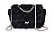 FASHION SOFT FURRY CHIC DESIGN CROSSBODY BAG