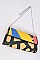 Color Palette Animal Print Clutch