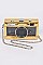 See Through Camera Clutch Bag
