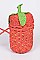 Strawberry Design Straw Clutch