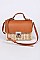 Chic Bamboo Weaved Messenger Crossbody Bag