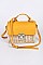 Chic Bamboo Weaved Messenger Crossbody Bag