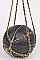 Monotone Basketball Clutch Bag