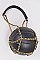 Monotone Basketball Clutch Bag