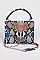 Fashion Multicolor Melt Clutch