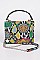 Fashion Multicolor Melt Clutch