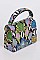 Fashion Multicolor Melt Clutch