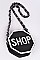Stylish Stop Sign Clutch