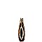 Fashionable Smartphone Friendly Frame Leopard Print Snap Wallet Beige MH-PPW2186