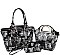 3 IN 1 MAGAZINE SATCHEL WITH LONG STRAP