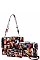 3IN1 STYLISH FAMOUS PEOPLE MAGAZINE TOTE BAG SET JYPQ-037-1W