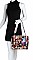 3IN1 STYLISH FAMOUS PEOPLE MAGAZINE TOTE BAG SET JYPQ-037-1W