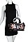 MODERN OBAMA MAGAZINE SATCHEL WITH LONG STRAP