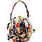 Obama Magazine Print Ball-Shaped Unique Satchel  MH-PQ024