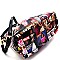2-Way Magazine Print Patent Hobo Wallet SET