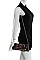 FAMOUS PEOPLE MAGAZINE OBAMA LONG CLUTCH WITH CHAIN