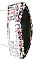 FAMOUS PEOPLE MAGAZINE OBAMA LONG CLUTCH WITH CHAIN