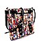 Magazine Print Patent Fashion Messenger Cross Body MH-PQ016
