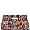 Obama  Magazine Print Patent Carry Bag Clutch MH-PQS04