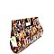 Obama  Magazine Print Patent Carry Bag Clutch MH-PQS04