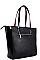 Nicole Lee 3IN1 STYLISH PU LEATHER  DESIGNER CHIC SHOPPER WITH LONG STRAP  JYPRT-14071