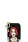 NICOLE LEE SMALL FASHION PRINT CARD WALLET