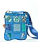 Signature Messenger Cross Body Bag with G Accent