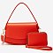 Fashion Top Handle Satchel 2-in-1 Set
